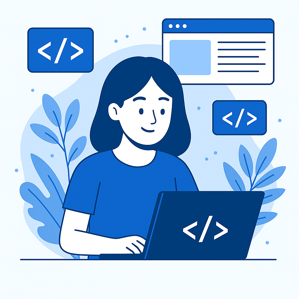 Coder Illustration
